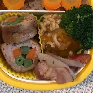 とろ～りかぼちゃの鶏ひき肉のそぼろあんかけ